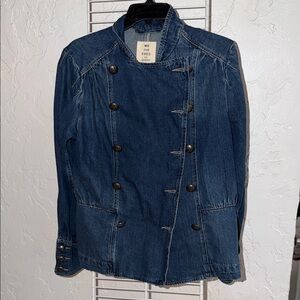 We The Free Blue Jean Jacket